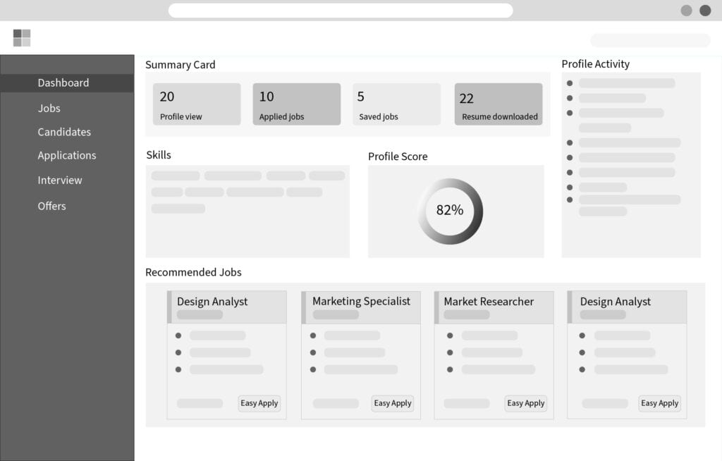 simplifyhire dashboard example image